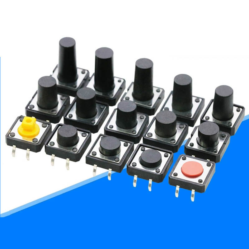 Touch switch Dip12*12*4.3/5/6/7/8/9/10/11/12MM Vertical Microswitch