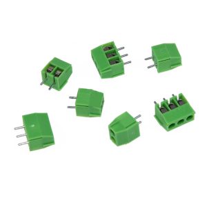 KF350 3.5mm Terminal Block Screws and PCB Terminals for 2P/3P/4P green can assembled