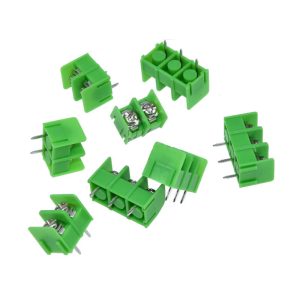 KF762 7.62mm Terminal Block Screws and PCB Terminals for 2P/3P/4P green 300V/20A can assembled