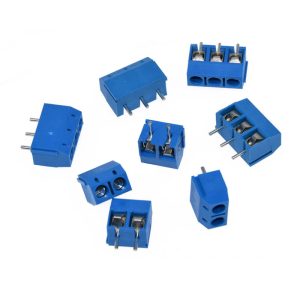 KF301 Blue 5.0mm Terminal Block Screws and PCB Terminals for 2P/3P/4P green can assembled