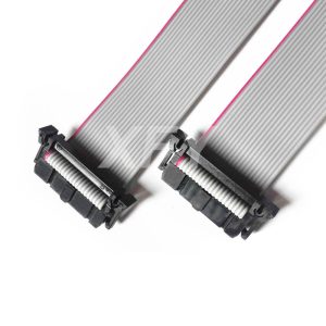 2.54mm IDC Flat Cable UL2651 26/28AWG 10P-64P With Butterfly Buttons