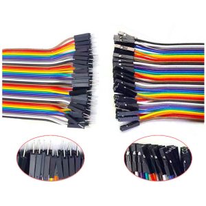 2.54mm Dupont Flat Cable 40P Color Female-To-Male Male-To-Male Male-To-Male 10/20/30CM Dupont Flat Cable