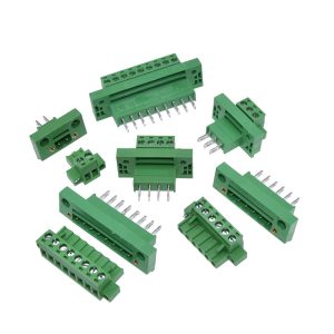Terminal Block 5.08mm 2EDGWB Through Wall Fixed Plug Female male 2P 3P 4P 5P 6P-12P