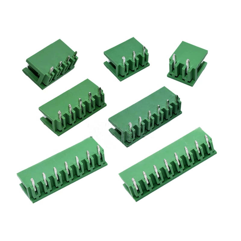 Terminal Block 5.08mm PCB Plug 2EDG Bent Straight Pin(Two-sided opening)+ Female Socket 2P 3P 4P 5P 6P - 12P - Image 3