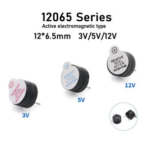 3V/5V/12V/24V Active Integrated Buzzer 12*6.5MMMM DC 12065 Buzzer