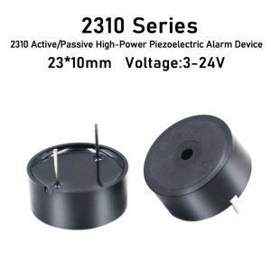 2310 Active-Passive Piezoelectric Buzzers 23*10MM 3 - 24V Universal High-Power Amplifier Alarm Device