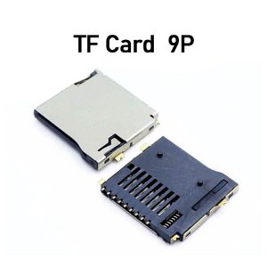 TF Card Slot Self Firing 9P Memory Card Micro SD Card Slot (9PIN) Storage Card Slot - PUSH Card Slot
