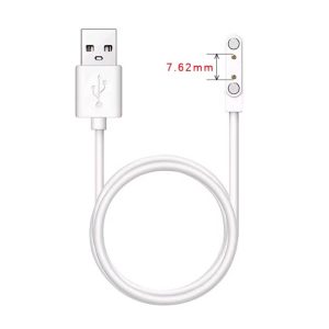 7.62mm Magnetic Suction Cable Used Data Cable for Lenovo CoolLECOO A11S/A3/A1S/A7S/A6 Children's Mobile Phone Watch Chargers