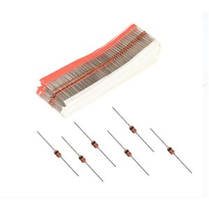 1/2W Glass Encapsulated 0.5W Surface Mount Voltage Regulating Diode BZX55C3V3/5V1/10/12/15/30/5.1V
