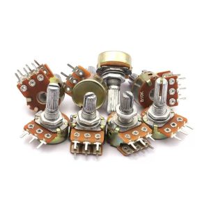 WH148 Single-pole and Double-pole Potentiometers B1K/2K/5K/10K/20K/50K/100K/500K/250K/1M