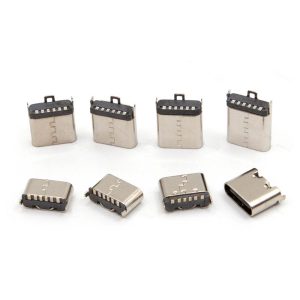 TYPE C Female Head  6 Pins SMT Height 5.0/5.5/6.5/6.8/8.8/9.3/10.0/10.5 Female Connector