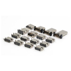 TYPE C Female Socket Series 6P/12P/14P/16P/24P Type-C Wall-mounted/Stand-in/Embedded Series